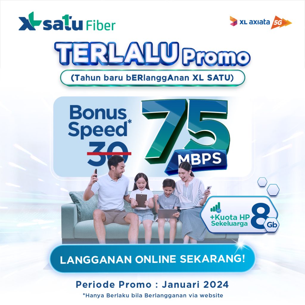 JARINGAN KUAT: Jaringan FMC-XL SATU Fiber kini menjangkau 86 Kota/Kabupaten. JARINGAN KUAT: Jaringan FMC-XL SATU Fiber kini menjangkau 86 Kota/Kabupaten.