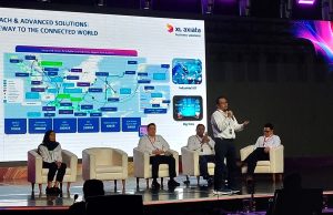 XLABS: Chief Enterprise Business Officer XL Axiata, Feby Sallyanto memberikan pemaparan layanan digitalisasi XL Axiata Business Solutions untuk sektor tambang dan migas di Rapat Kerja Bidang TI SKK Migas di Bali, 12-14 Juni 2024 lalu.