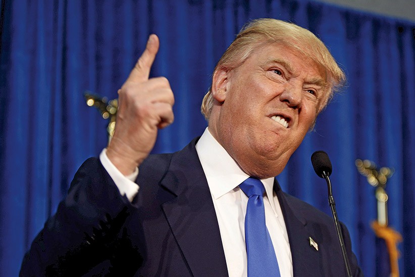 SOROTAN: Presiden Amerika Serikat Donald Trump. (Foto: MNC Media)